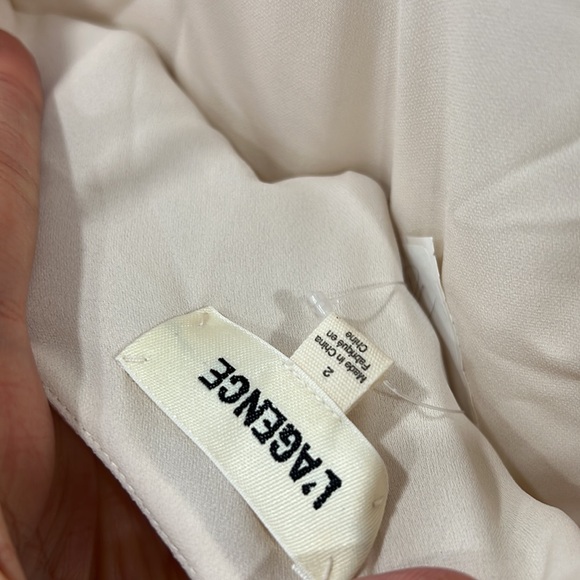 L’agence Serita Silk Gown Champagne maxi - Picture 10 of 11